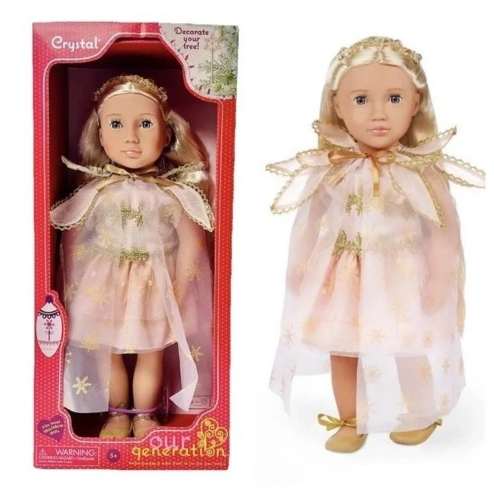 Our Generation Crystal Doll Special Christmas Holiday Edition Snowflake Ornament